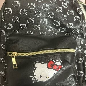 Hello Kitty Black Backpack